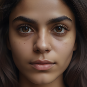 Example olive skin tone